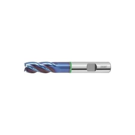 Holex Solid Carbide End Mill, TiXSi Coated, 6 mm 203047 6